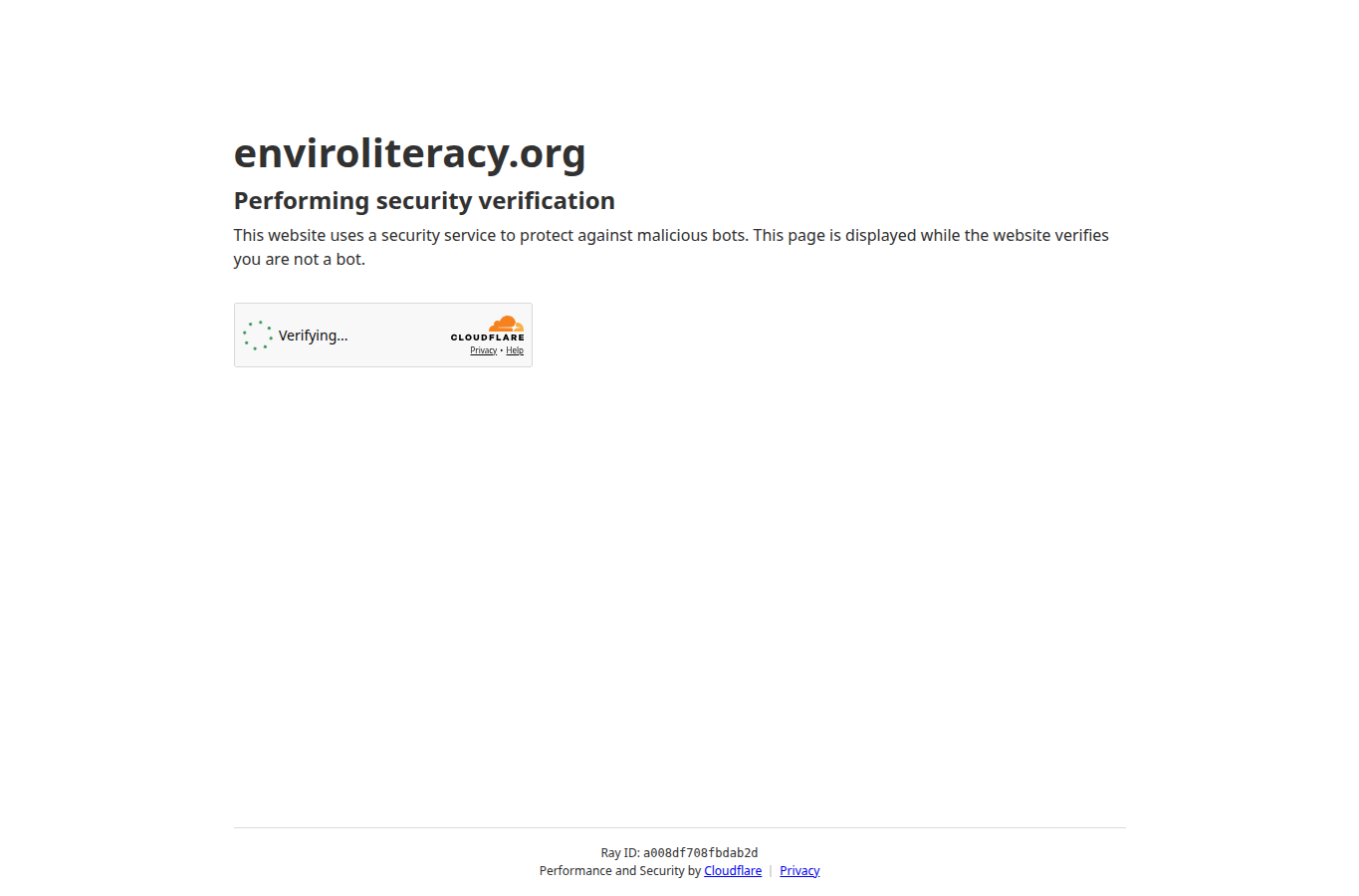 Environmental Literacy Council page screenshot for bed bugs in car