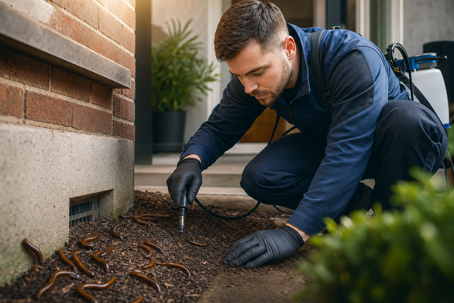How to Clear Millipedes Without Toxic Sprays