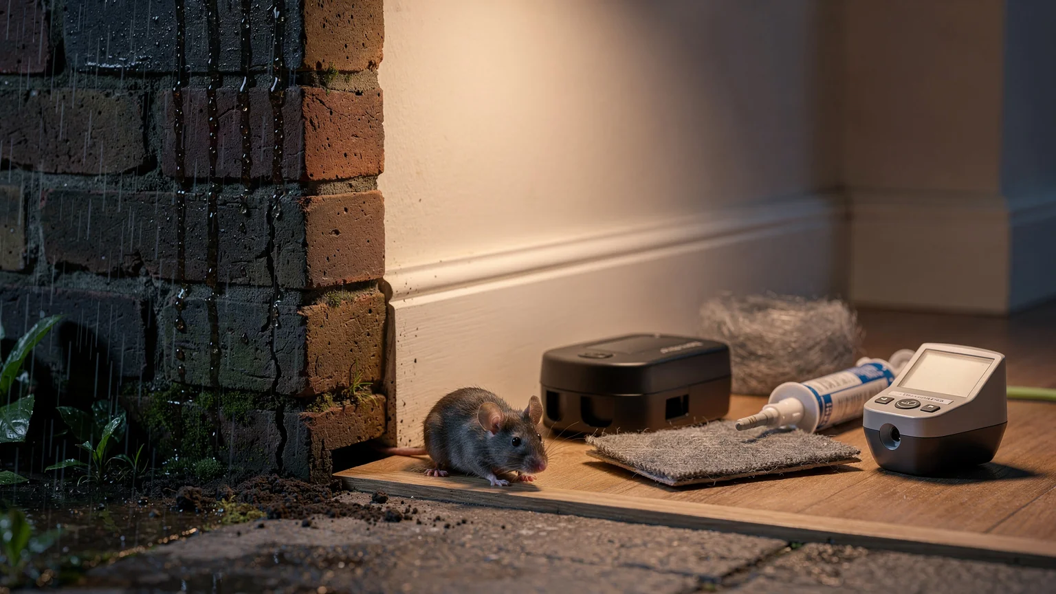 Why Mice Move In During Heavy Rain and How to Stop Them