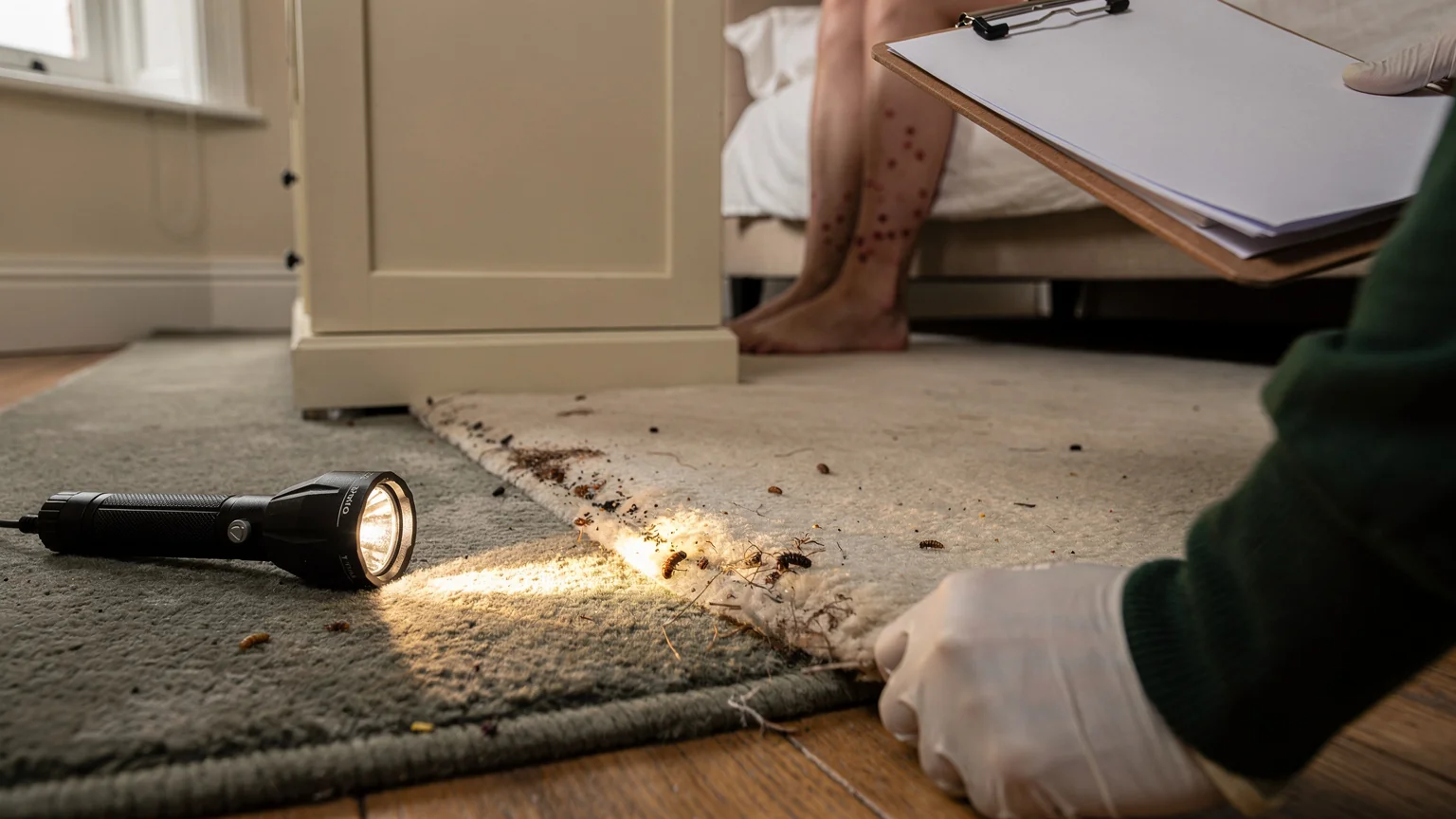 Check Your Wardrobe and Rugs for Carpet Beetle Larvae