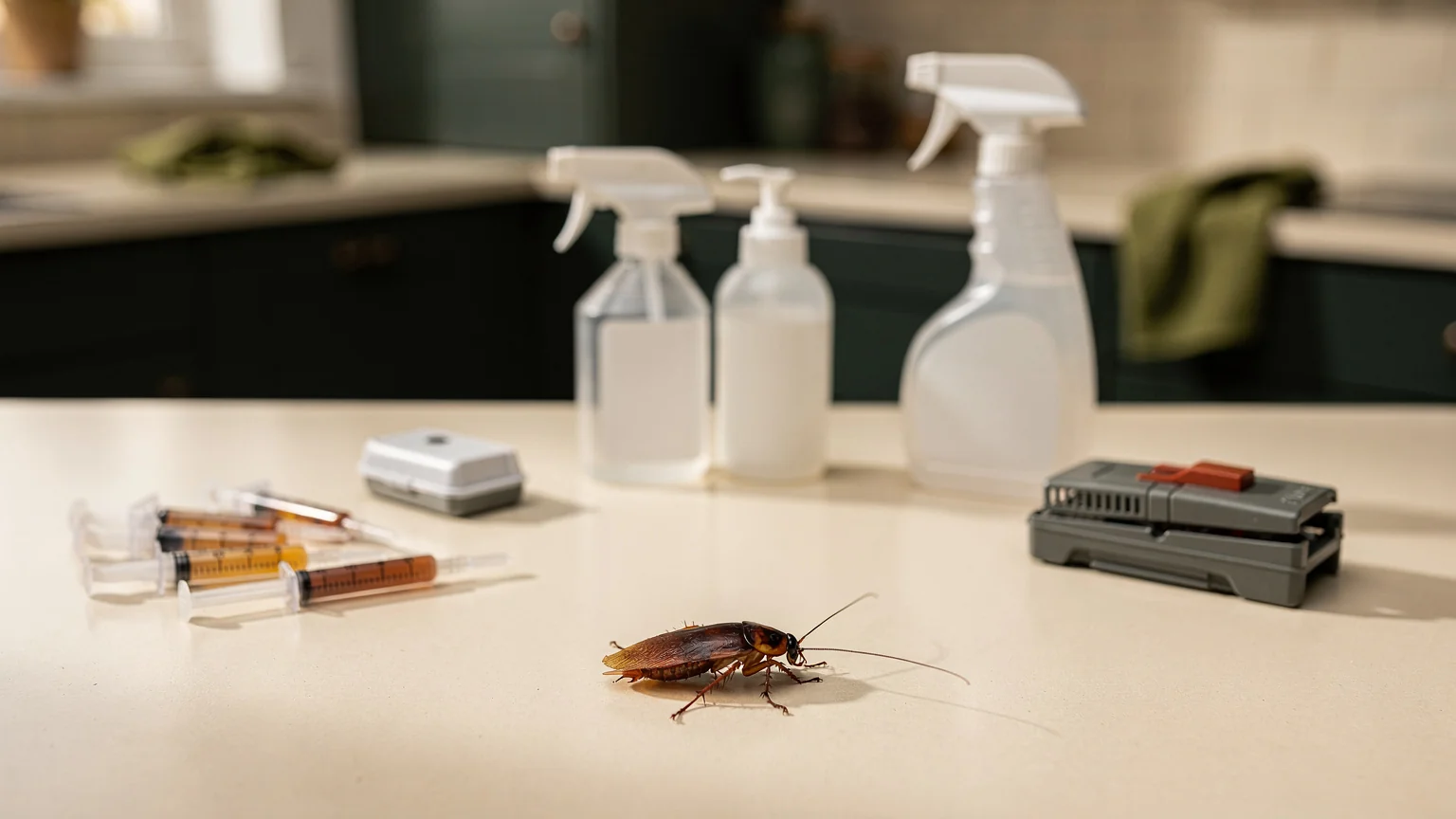 Gel Baits, Sprays, or Traps? Picking the Right Cockroach Fix