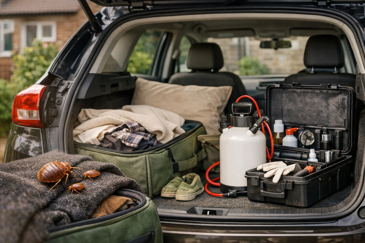 Can Bed Bugs Travel Home With You in Your Car Boot?