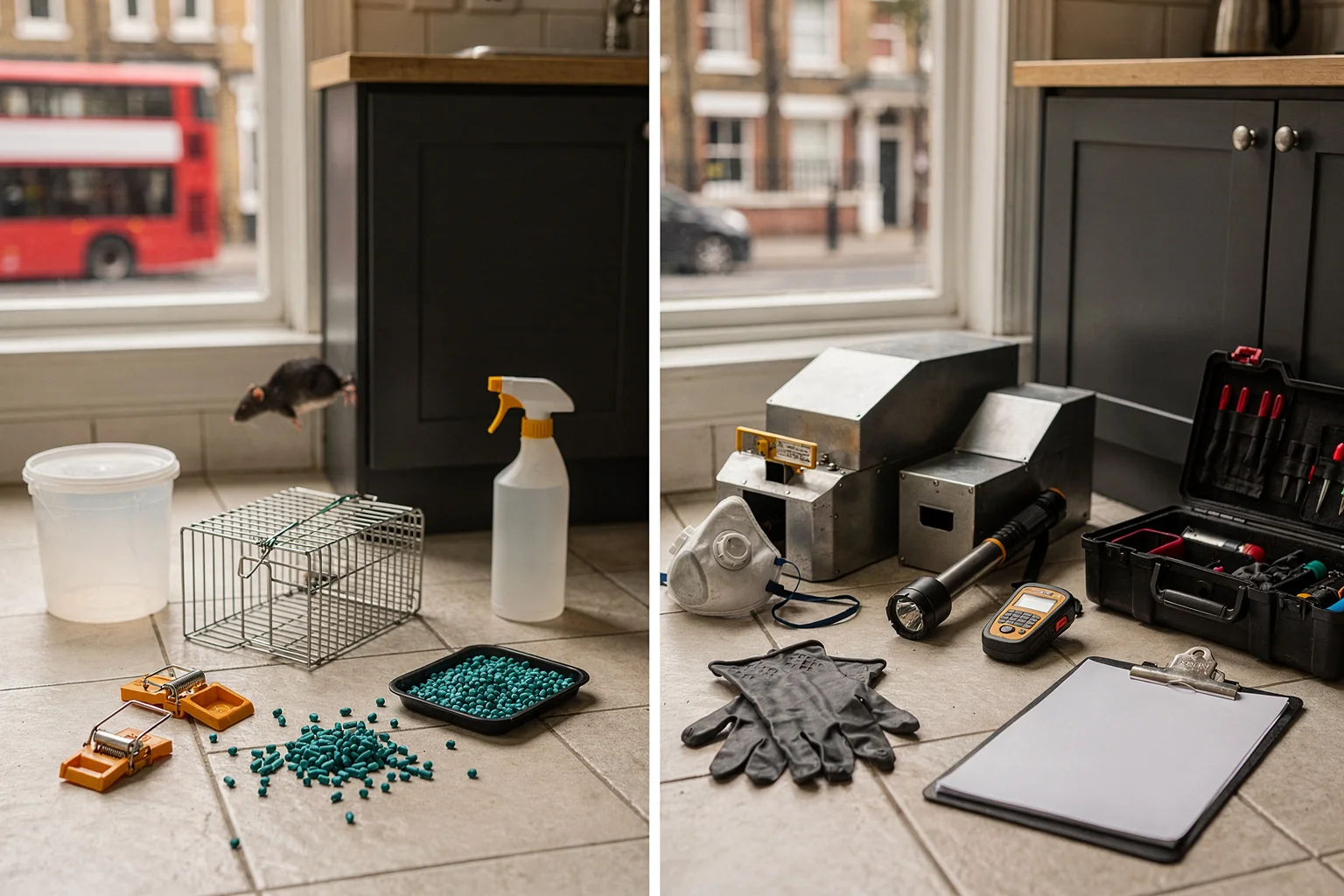 Rat Extermination Prices in Tower Hamlets vs Going It Alone