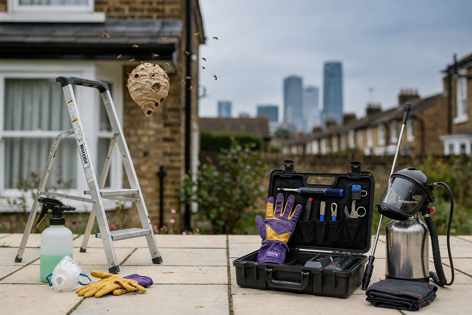 Professional Wasp Nest Removal vs Doing It Yourself in East London