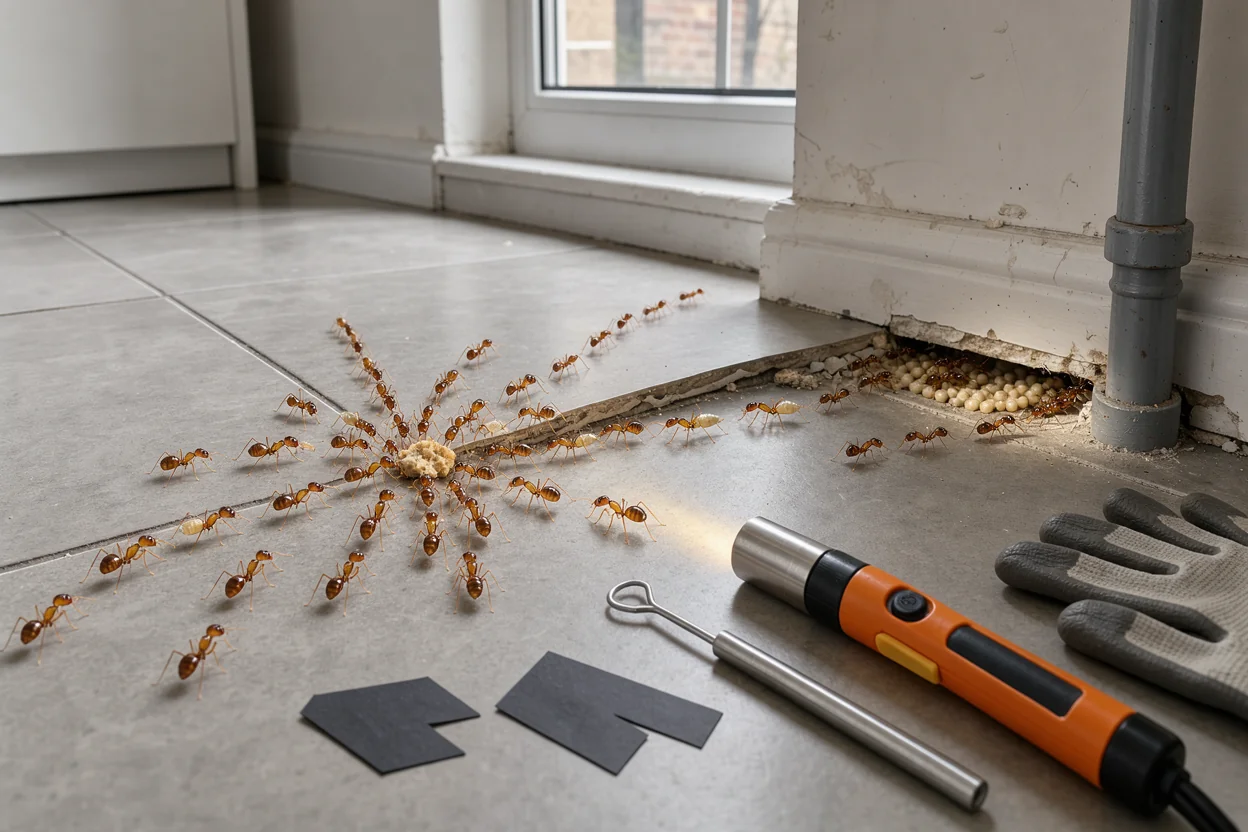 Pharaoh Ant Infestation: 5 Signs of Multiple Nests