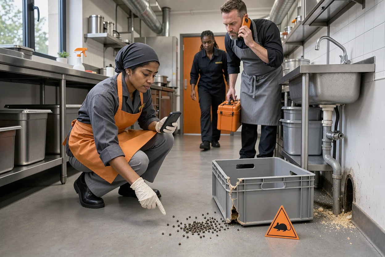 Who Do You Report a Pest Sighting to at Work?