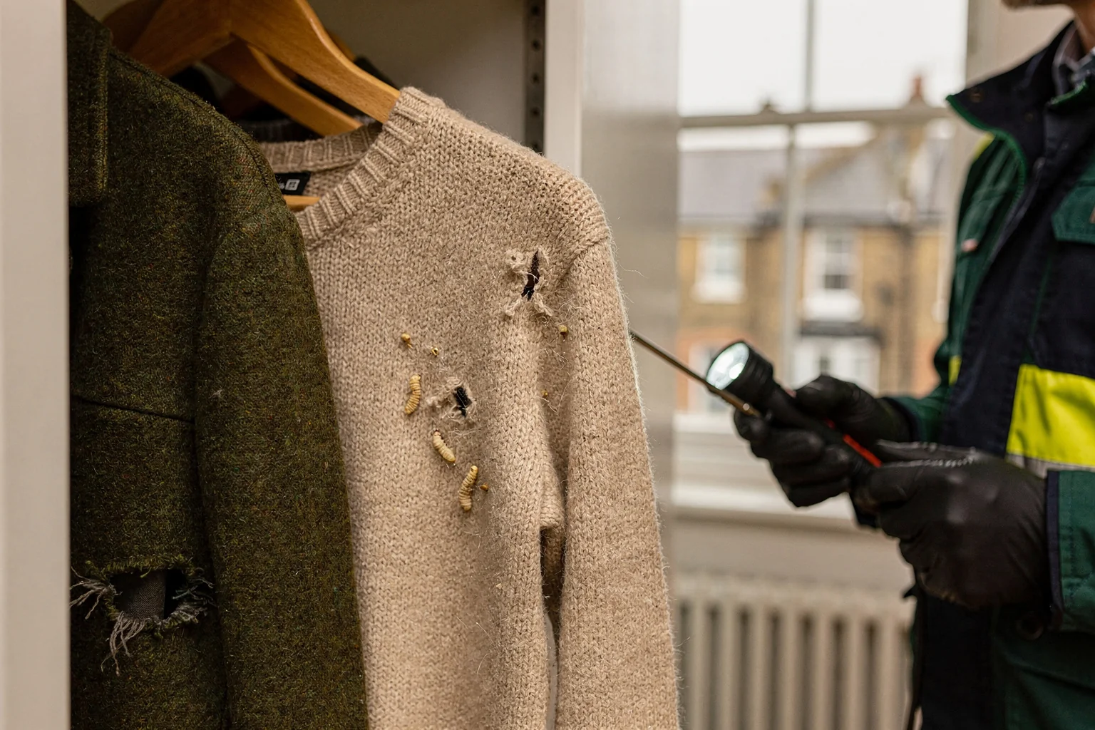 Early Signs of Clothes Moths London Homeowners Often Miss