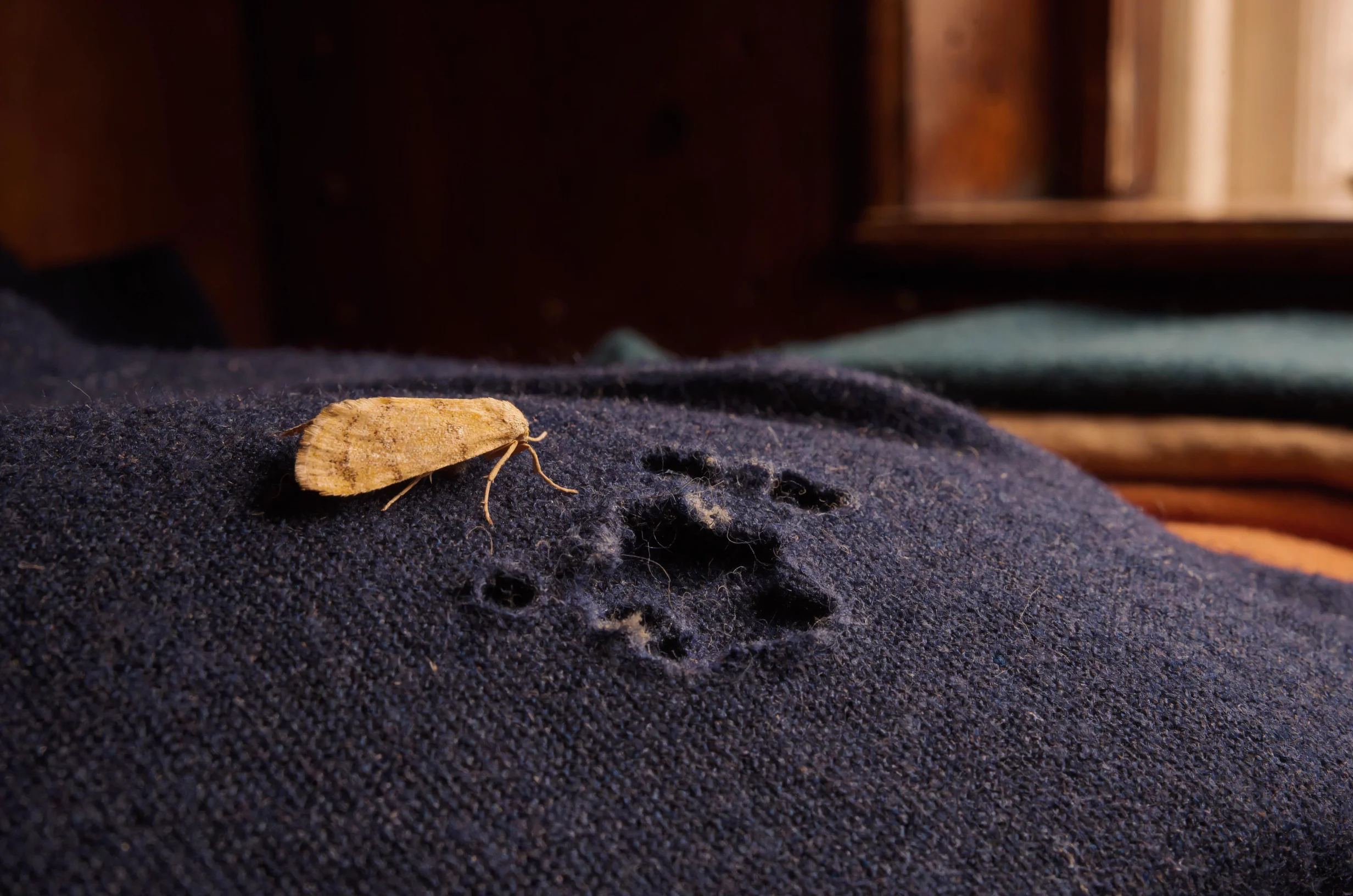 Where Clothes Moths Come From in London Homes