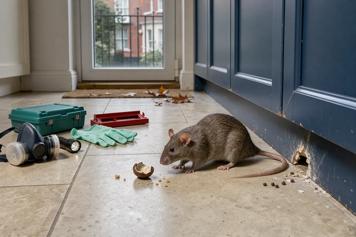 London Pest Control Calls Climb as Autumn Pests Move In