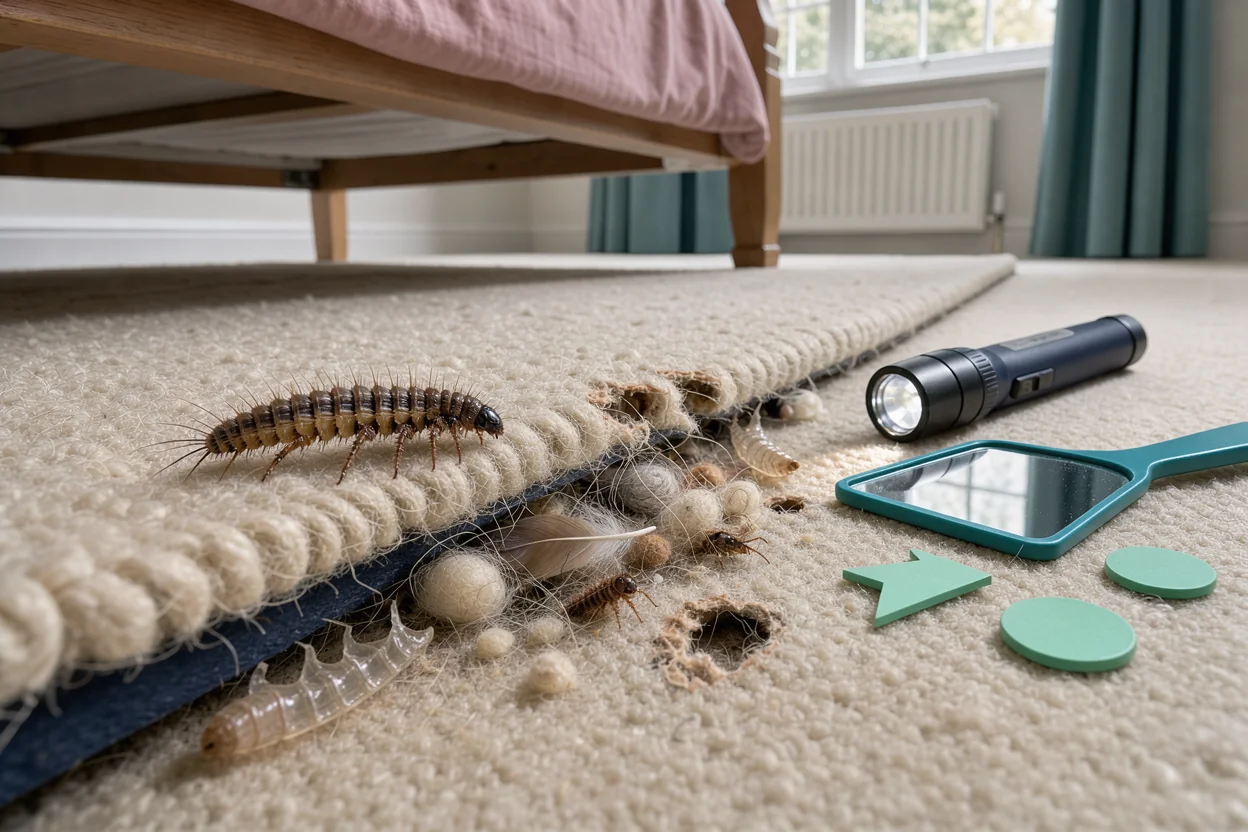 Why Carpet Beetles Turn Up in Your Bedroom and What Attracts Them