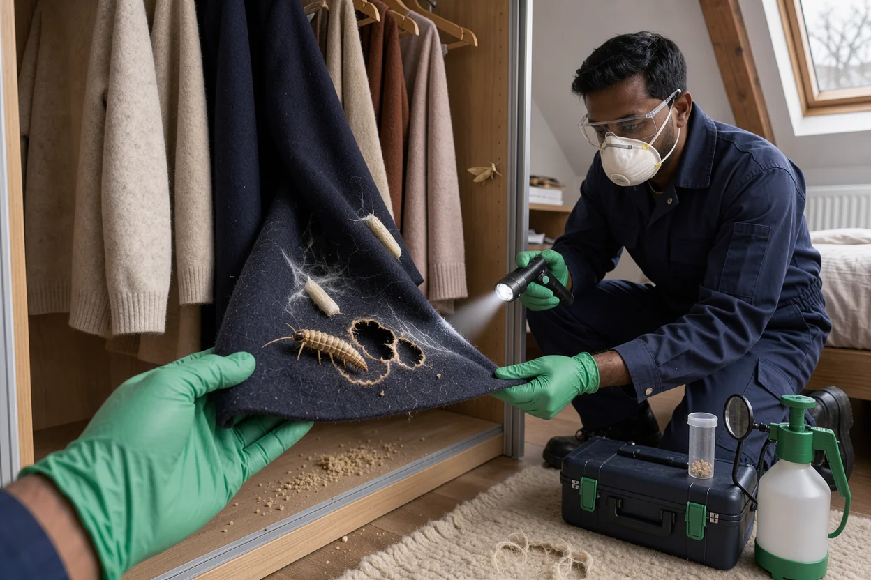 7 Early Signs of Clothes Moths Before They Ruin Your Wardrobe