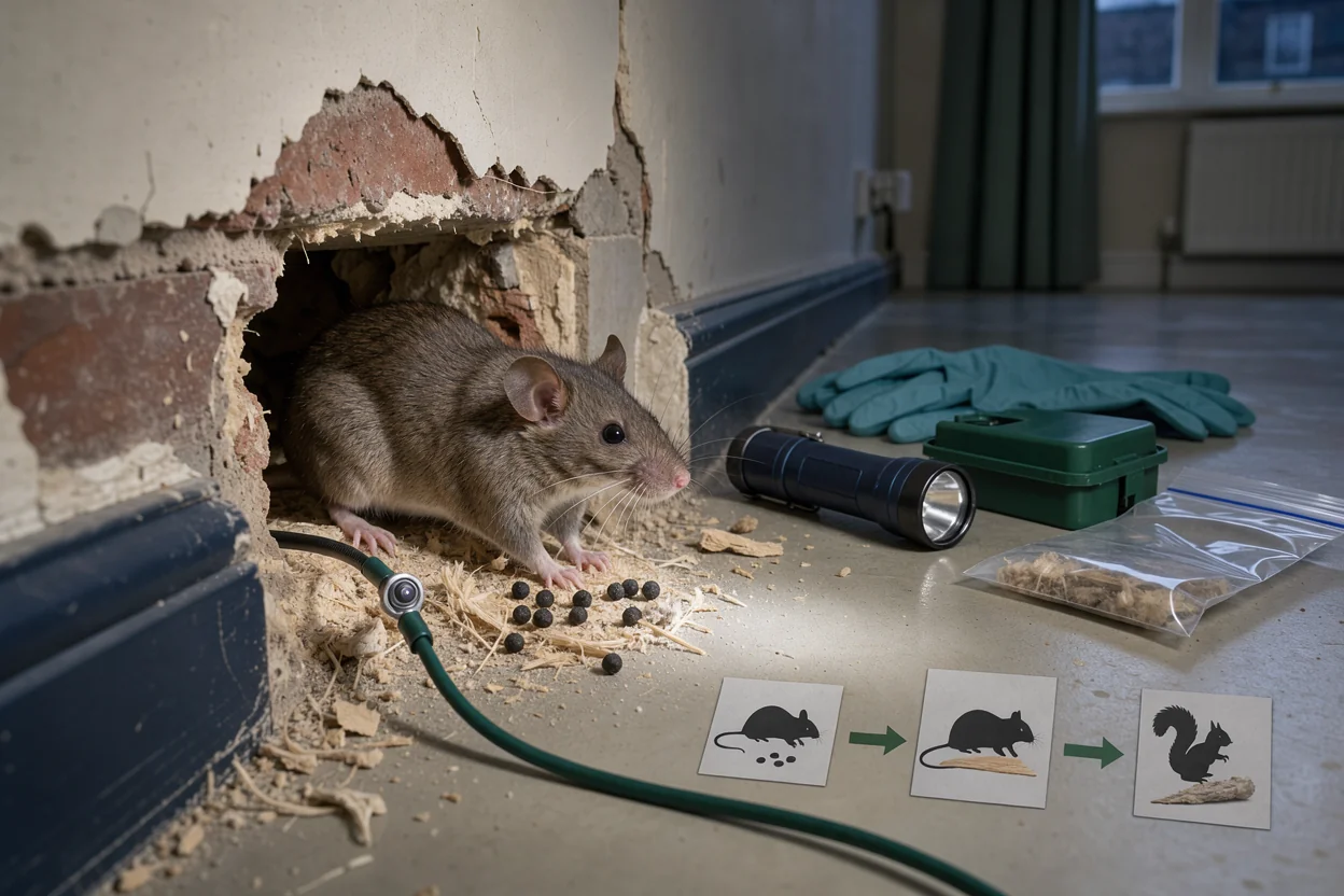 What Causes a Scratching Noise in Cavity Walls at Night?