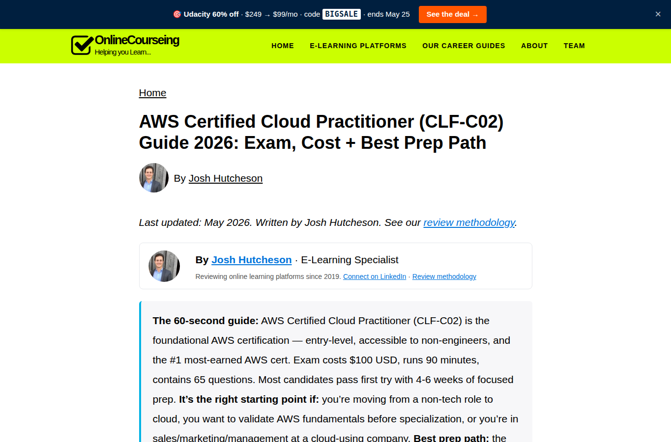 AWS Cloud Practitioner Training Costs in 2026 Explained