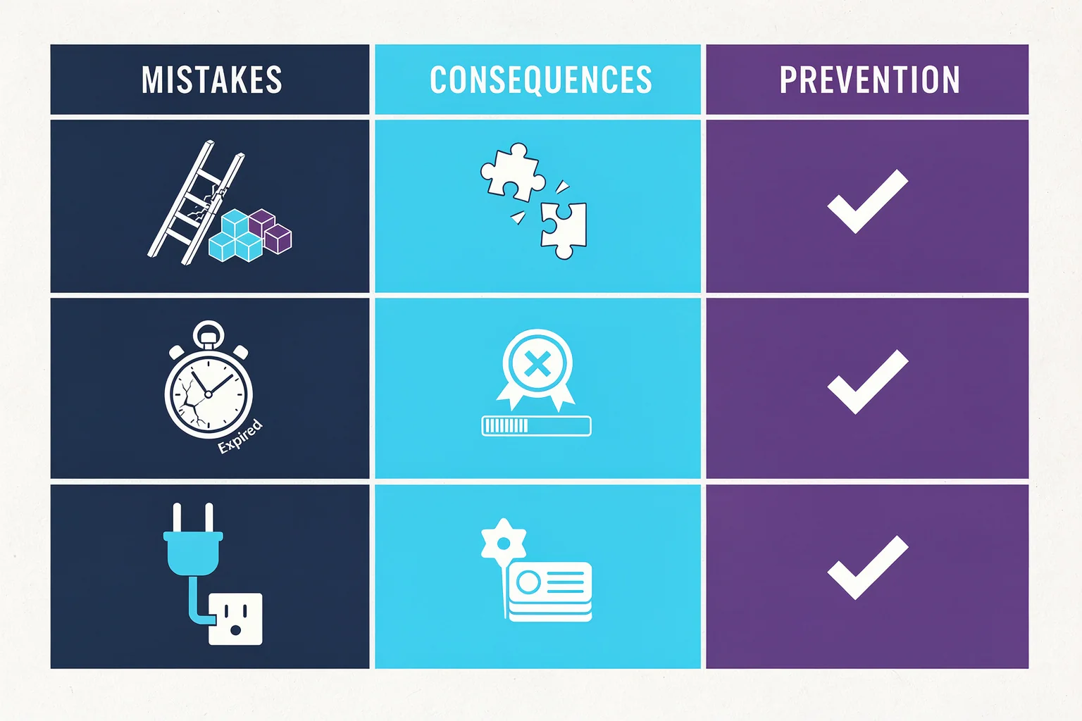 Azure certifications path common progression mistakes matrix with prevention steps for exam candidates