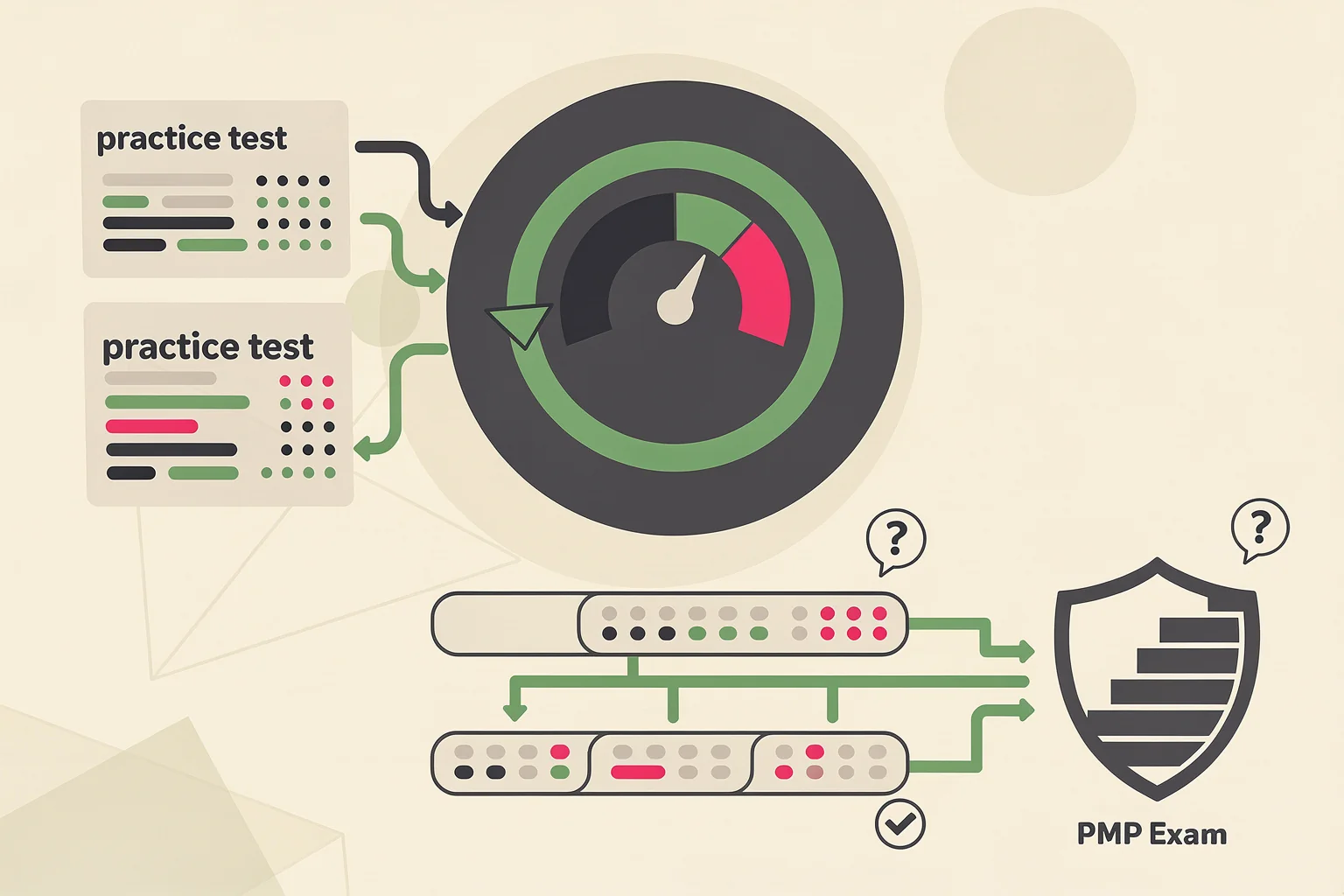 PMP Practice Test Scores as a Predictor of Exam Readiness